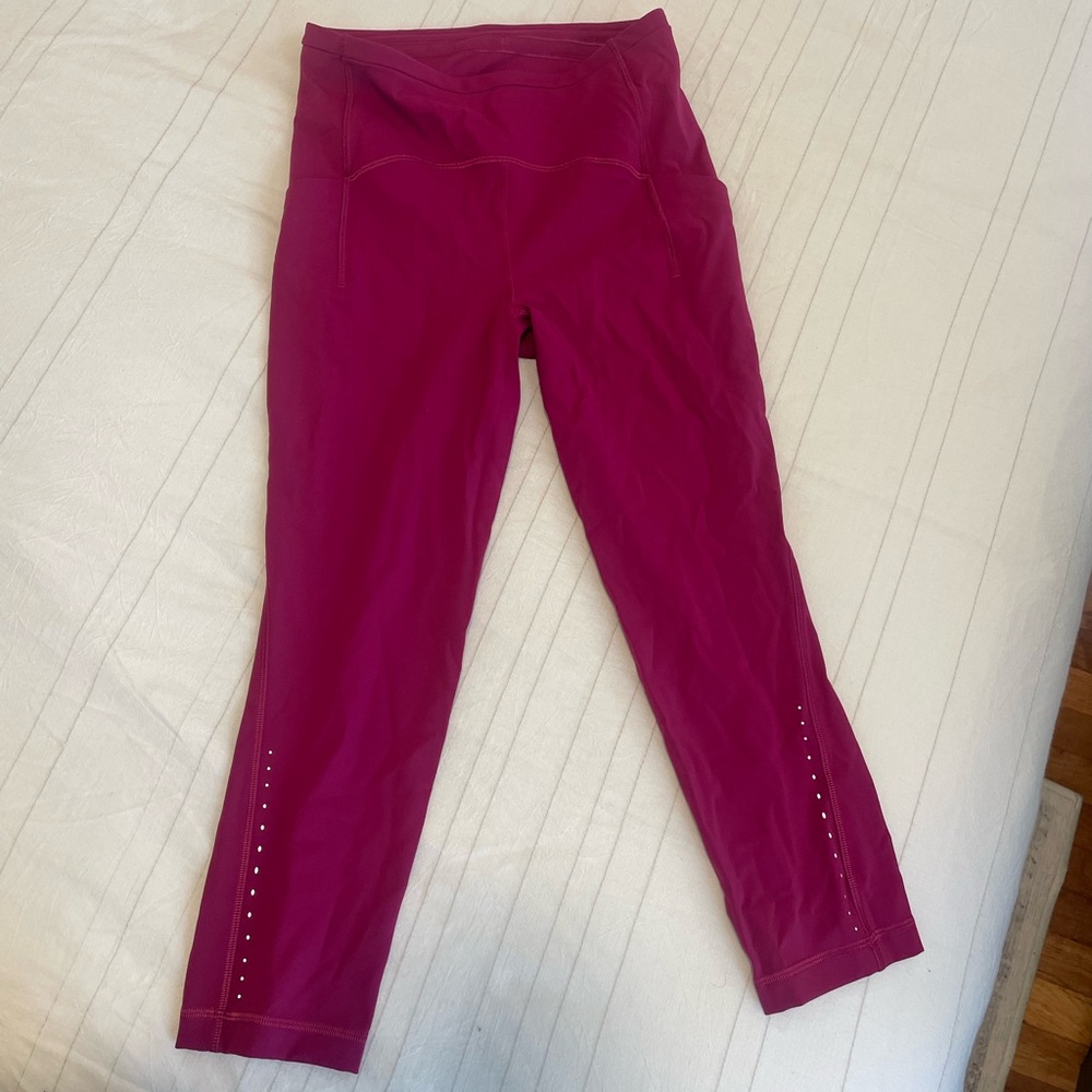 lululemon athletica Magenta Leggings